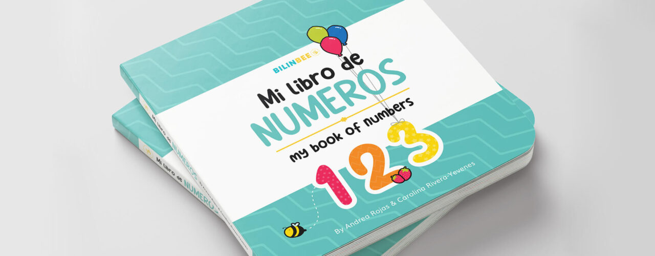 numbers bilingual book english spanish